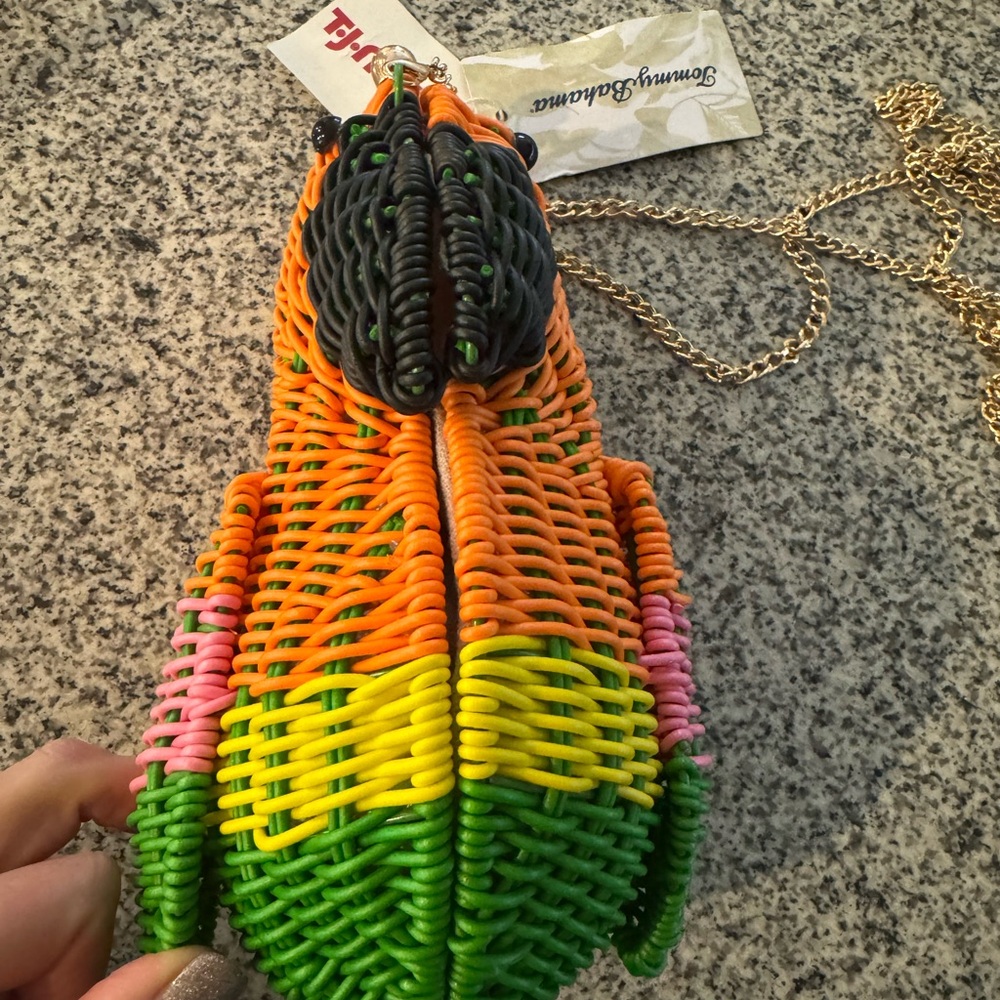 Colorful Woven Bird Crossbody Bag Tommy Bahama viral  bag